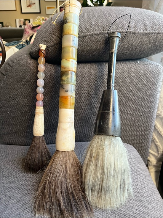 Other - 3 Vintage Chinese Calligraphy Brushes